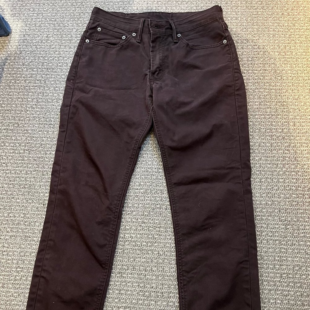 Levi's 511 Commuter Pant 30x32 Brown